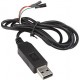 Конвертер USB-UART на базе PL2303HX USB-TTL в корпусе с кабелем